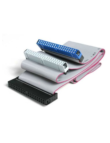 CABLE HD/DVD IDE ATA/ 66 50CM  3 CONECTORES 18"...