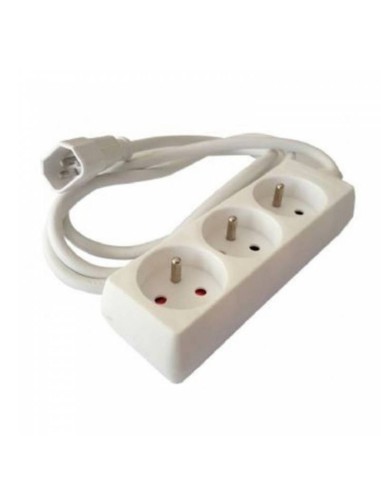 REGLETA 3 TOMAS RIELLO IEC M   SHUCKO BLANCO...