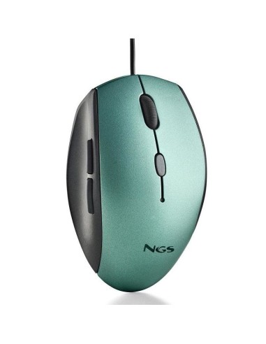 RATON USB NGS MOTH ICE VERDE   1600DPI CON...