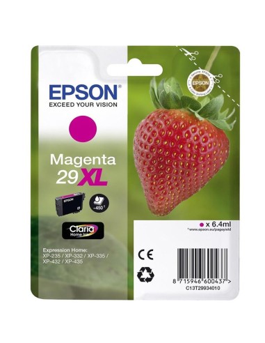 CARTUCHO EPSON T299340 29XL MA GENTA PN:...