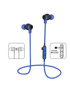 AURI + MIC BT + LECTOR TARJET  A PLATINET IN EAR AZUL PN:...
