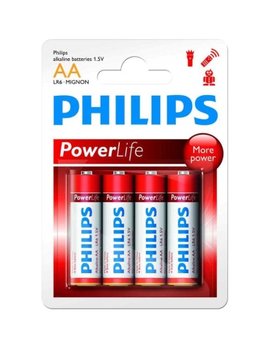 PILAS  AA  4 UNDS PHILIPS BLIS TER ALCALINA PN:...