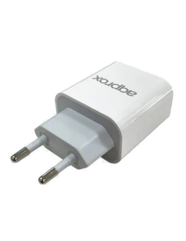 CARGADOR 20W ENCHUFE APPROX 1X USB QUICK CHARGE...