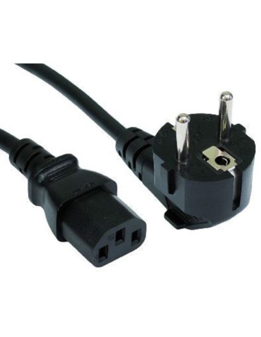 CABLE CORRIENTE PC A SHUCKO    1.5M NEGRO PN:...