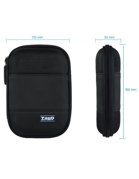FUNDA 2.5" TOOQ TQBC-E2501     PARA CAJA EXTERNA 2.5" NEGRA PN: TQBC-E2501 EAN: 8433281007550   