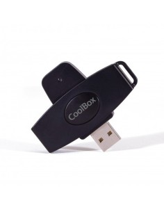 LECTOR EXT. COOLBOX DNIE COO-C RU-SC02 USB NEGRO PN:...