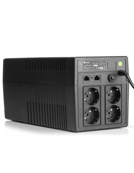 SAI 1200VA 720W NGS FORTRESS 1 500 V2 4 X SCHUKO PN: FORTRESS1500V2 EAN: 8435430608861   