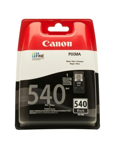 CARTUCHO CANON PG-540 NEGRO PN: PG-540 EAN:...
