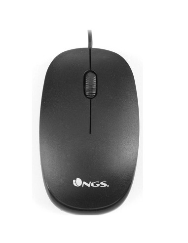 RATON USB NGS FLAME NEGRO      1000DPI PN:...