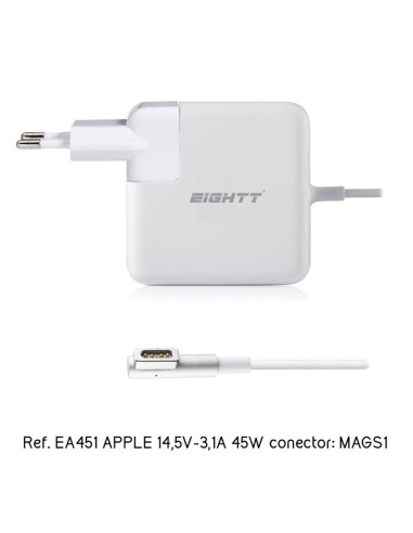 ALIMENTADOR PORT.  45W EIGHTT  ESPECIFICO APPLE...