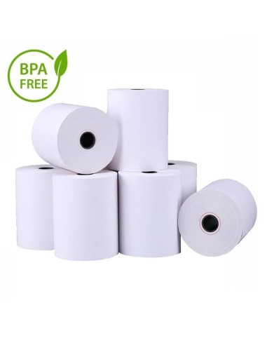PAPEL TERMICO CAJA 60 ROLLOS   80X75X12 SIN...