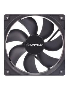 VENTILADOR 12CM 4 PINS         NEGRO SIN LUCES PN: 51800...