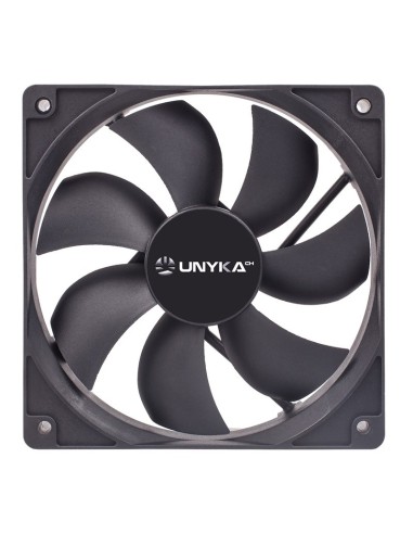 VENTILADOR 12CM 4 PINS         NEGRO SIN LUCES...