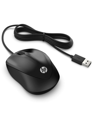 RATON USB HP WIRED MOUSE 1000  NEGRO PN:...