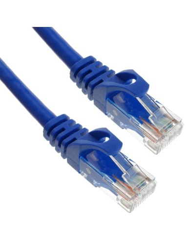 CABLE UTP  0.25 M  CAT.6 AZUL PN: UTP 25CM...