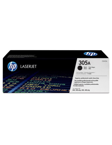 TONER HP CE410A 305A NEGRO PN: CE410A EAN:...