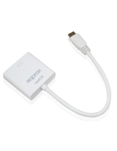 CONVERSOR MINI HDMI A VGA BLAN CO PN: MINI HDMI...