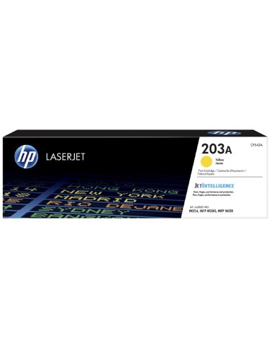 TONER HP CF542A 203A AMARILLO  1300 PAG. PN:...