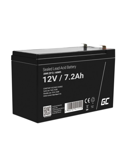 BATERIA SAI NP7-12 12V         7Amp F1 PN: NP7-12 EAN: 8436035921874   