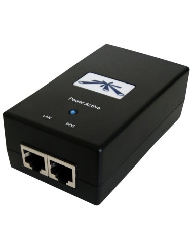 INYECTOR UBIQUITI POE-48-24W-G  GIGALAN PN:...