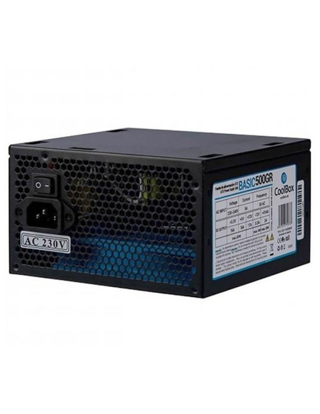 FUENTE  500W/25A ATX NEGRA PN: COO-FA500B-BKB EAN: 8436556148330   
