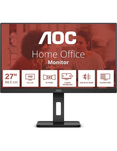 MONITOR   27" AOC IPS 27E3QAF  FHD MULTIMEDIA...