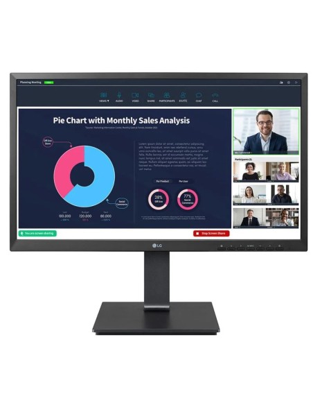 MONITOR 23.8" LG 24BP75CP-B    FHD WEBCAM MULTIMEDIA NEGRO PN: 24BP75CP-B EAN: 8806091983374   