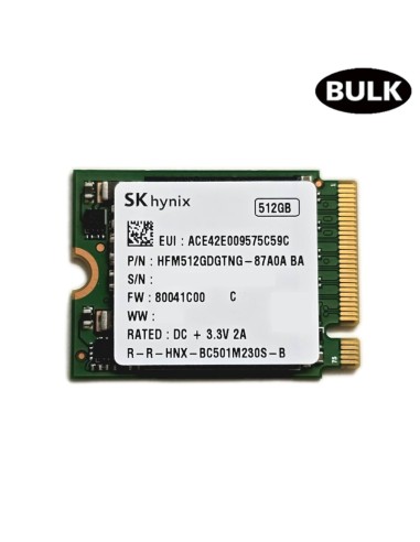 DISCO M.2 NVME 512GB SK HYNIX  NANO BULK PN:...