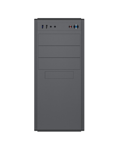CAJA SEMITORRE ATX UK8016 EVO  FUENTE 300W USB 3.0 NEGRA PN: UK52117 EAN: 6940533545040   
