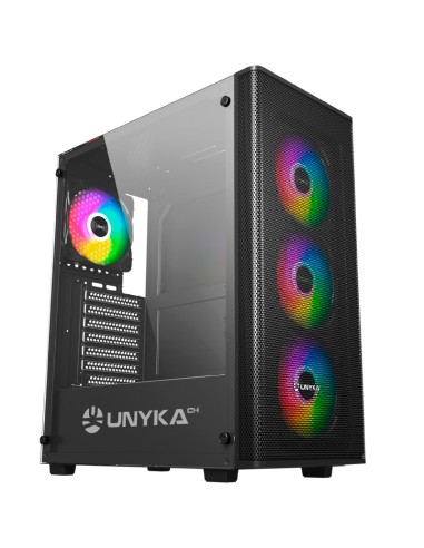 CAJA GAMING ATX MIR100 NEGRA   USB 3.0 ARGB SIN...