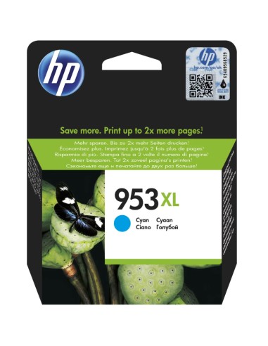 CARTUCHO HP F6U16AE 953XL CIAN PN: F6U16AE EAN:...