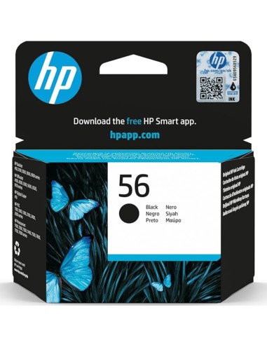 CARTUCHO HP C6656AE N56 NEGRO PN: C6656AE EAN:...