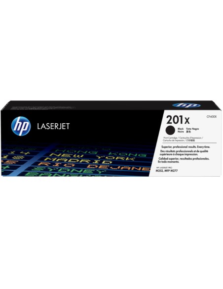 TONER HP CF400X 201X NEGRO PN: CF400X EAN: 888793237984    