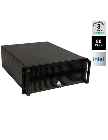 SERVIDOR GDX RC4U XEON E-2334  16GB 2X480GB SSD + 2X2TB HDD F PN: GDX3138 EAN: 10000000003138  