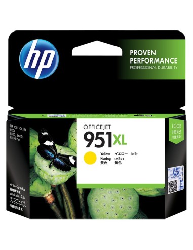 CARTUCHO HP CN048AE 951XL AMAR ILLO PN: CN048AE...