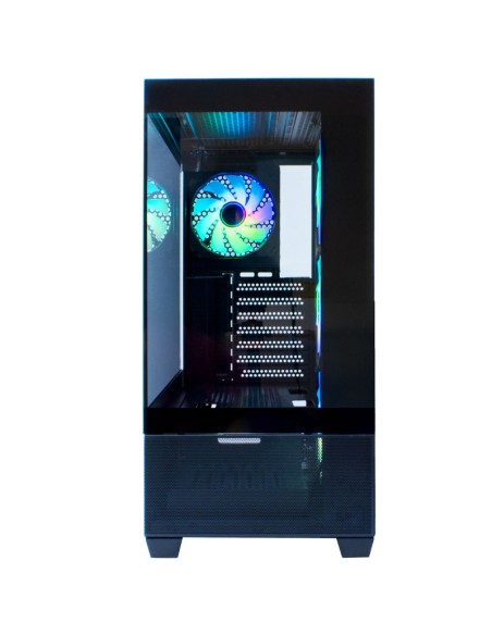 CAJA GAMING ATX GA250 COOLBOX  VISION RGB NEGRA SIN FUENTE PN: COO-CHA-GA250-0 EAN: 8436556143113   