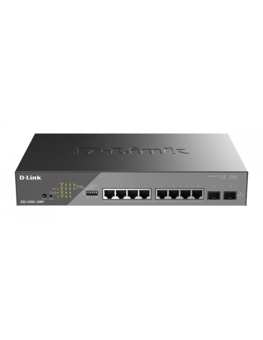SWITCH GIGA 10PTOS DLINK POE   DSS-200G-10MP...