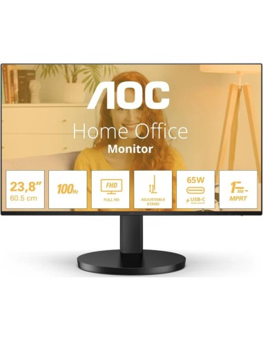 MONITOR 23.8" AOC LED 24B3CF2  FHD IPS 100HZ...