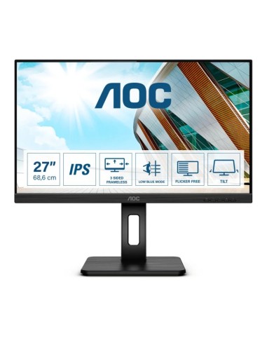 MONITOR  27" AOC LED 27P2Q     FHD MULTIMEDIA...