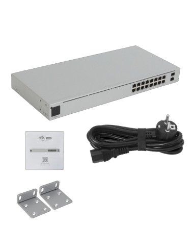 SWITCH GIGA 16PTOS UBIQUITI    UNIFI USW-16-POE...