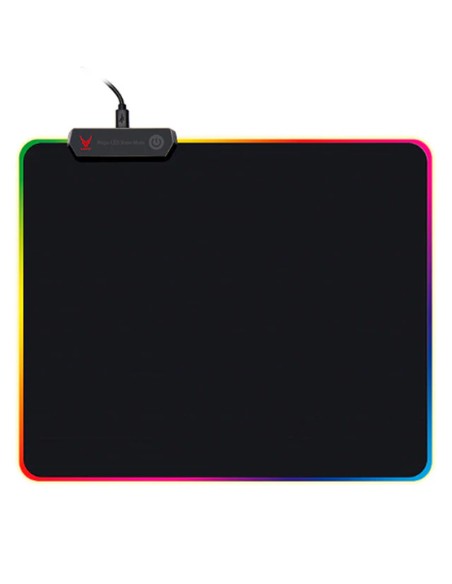 ALFOMBRILLA GAMING VARR LED    EDGE 250 X 300X 4 MM PN: OVMPLB EAN: 5907595448888   