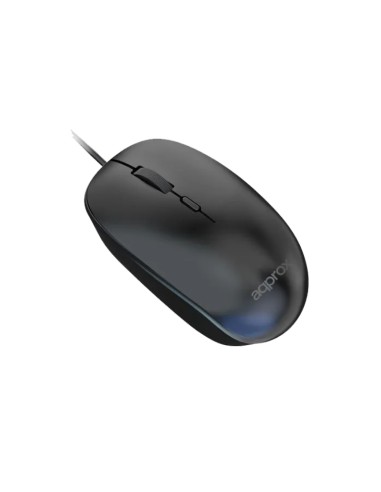 RATON USB APPROX XM150 NEGRO   1600DPI PN:...