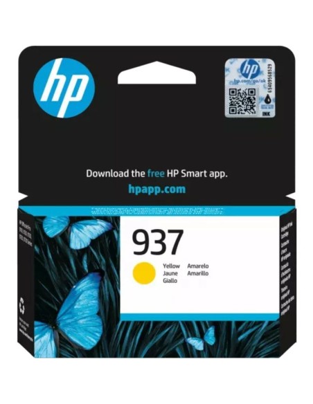 CARTUCHO HP 4S6W4NE 937 AMARIL LO PN: 4S6W4NE EAN: 196786147586    