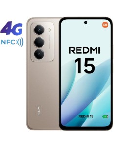 SMARTPHONE 6.9" XIAOMI REMDI   15 6GB 128GB 4G NFC GRIS...