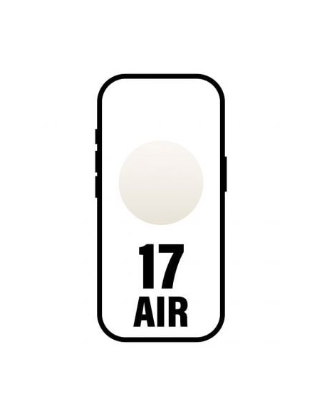SMARTPHONE APPLE IPHONE 17     AIR / 512GB/ 6.5"/ DORADO CLA PN: MG2U4QL/A EAN: 195950623789	   