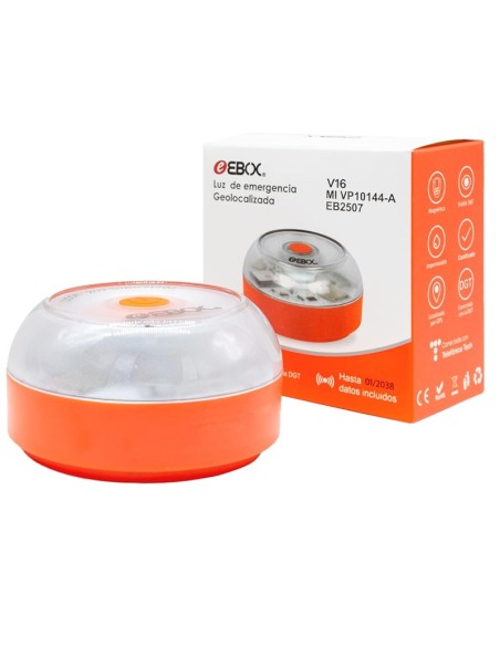 BALIZA EBOC LUZ DE EMERGENCIA  GEOLOCALIZADA HOMOLAGADA PN: EB2507-V16IOT EAN: 8436027003441   