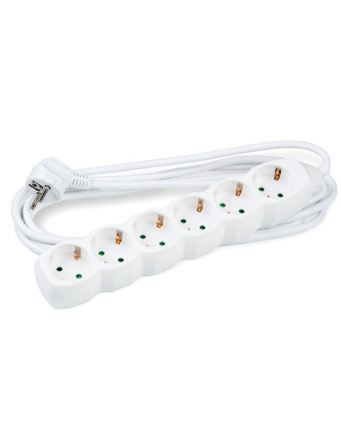 REGLETA 6 TOMAS TECKNIK BLANCA 5M PN:...