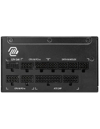 FUENTE 1250W/104.1A MSI MAG    A1250GL PCIE5 80...